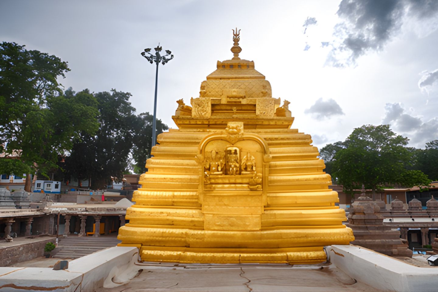 Sri Bhramaramba Mallikarjuna Temple panorama